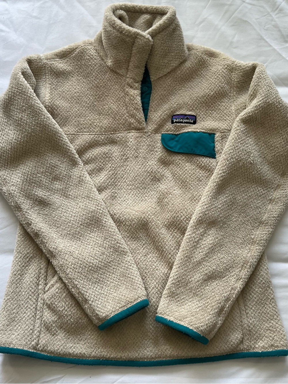 Patagonia Women's Re-Tool Snap-T® Pullover Polartech Thermal Pro Fleece Size S